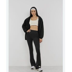 The Giving Movement Softskin Flared Leggings Black Small Yoga Athleisure